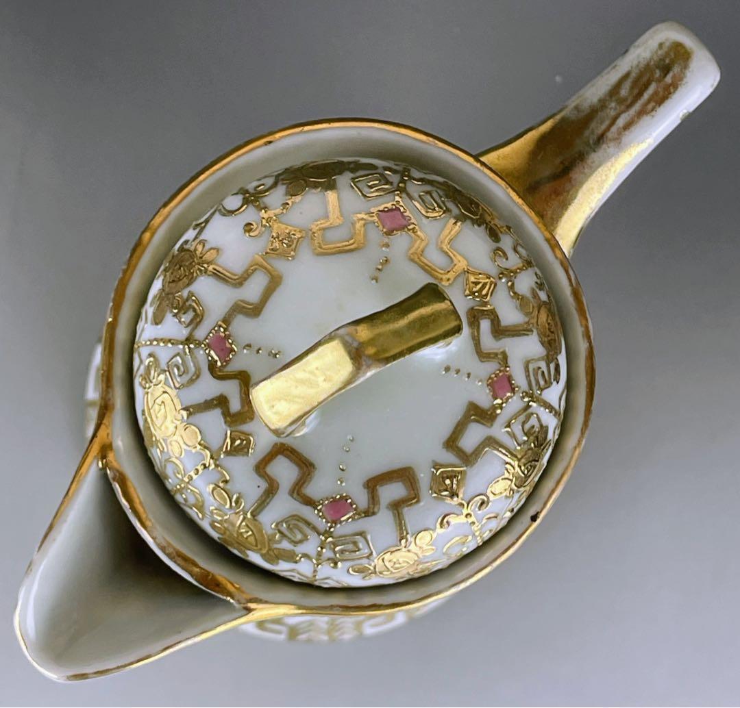 【専用】オールドニッポン アールヌーボー様式 金盛り チョコレートポット