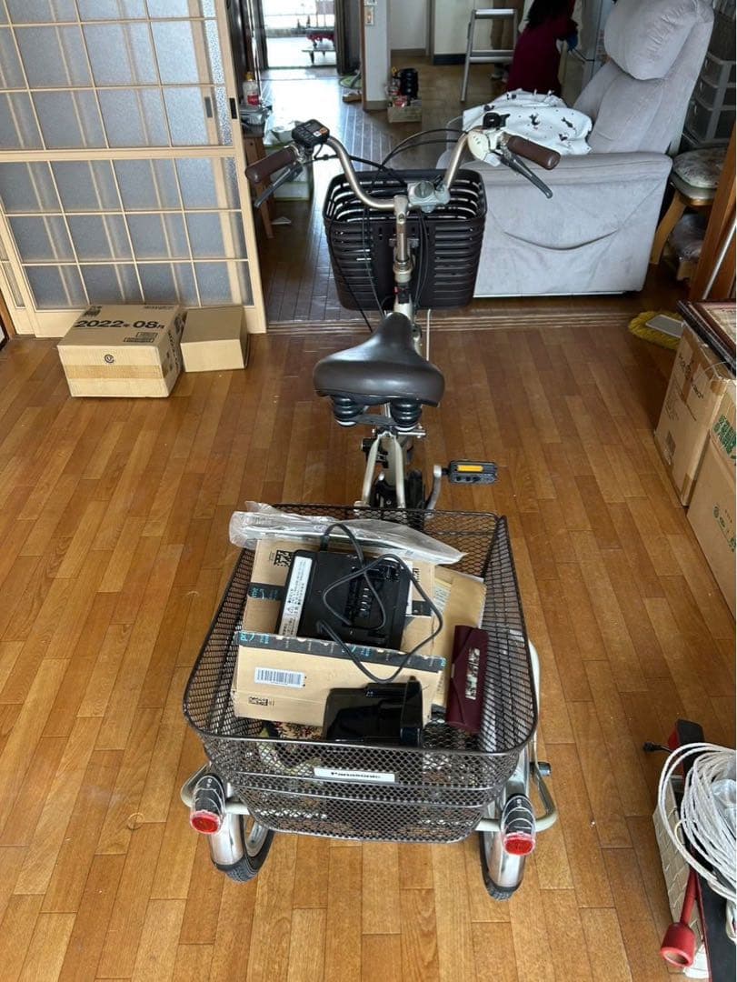 電動三輪自転車　Panasonic パナソニック