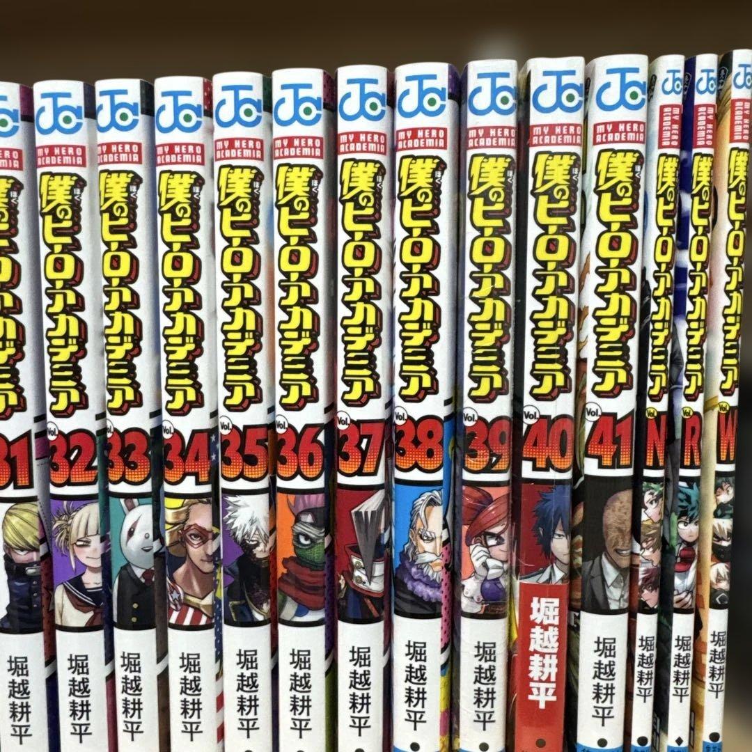 僕のヒーローアカデミア 1-41巻セット(39.40巻未開封)(映画の特典付き)
