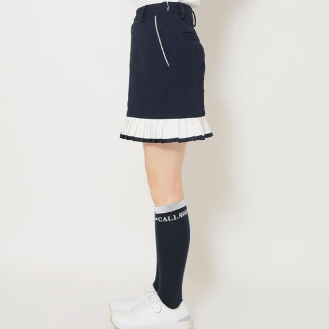 【新品LL】キャロウェイゴルフ　2025年　スカート 定価14300円 ネイビー