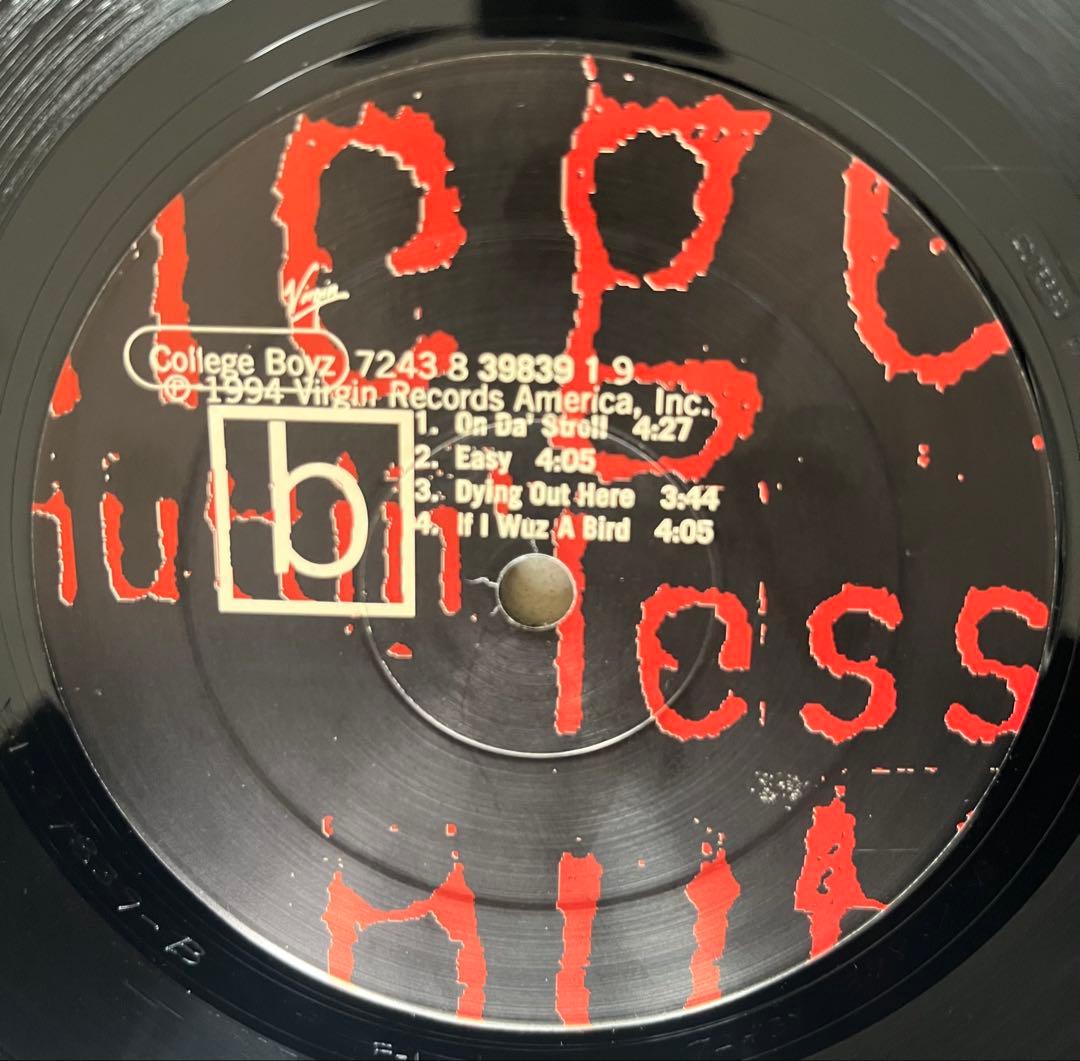 美品2LP！College Boyz / Nuttin' Less〜