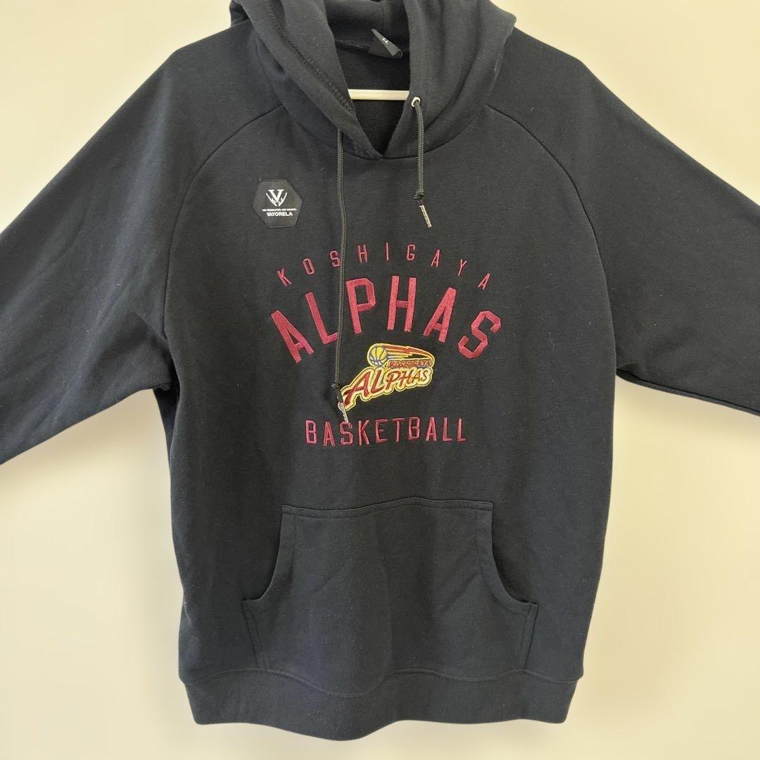 【LLサイズ】越谷アルファーズ　フード付きパーカー