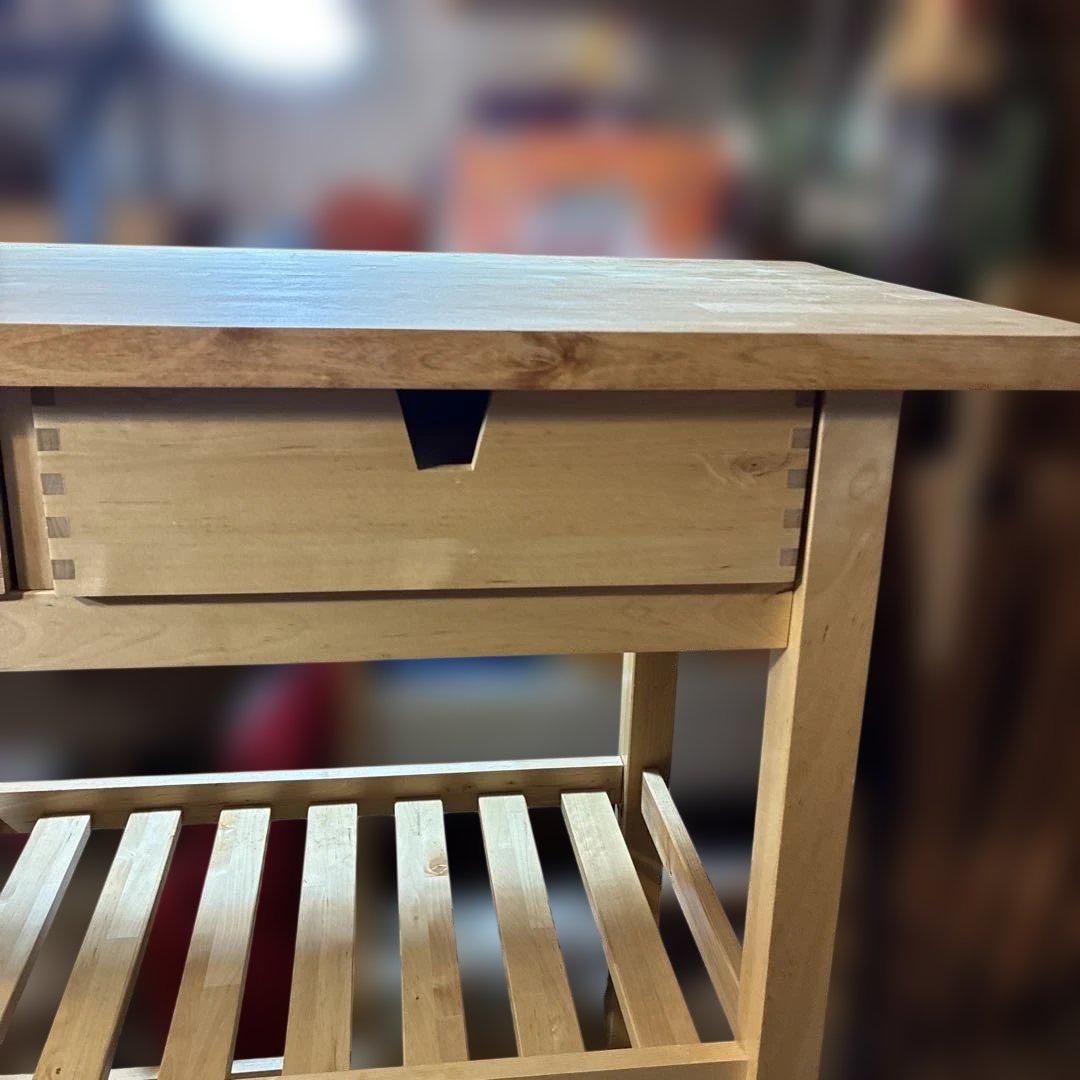 最終値下IKEA FÖRHÖJA フォルホイア キッチンワゴン　定価24,990