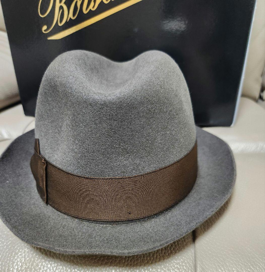 Borsalino ブラウン ハット
