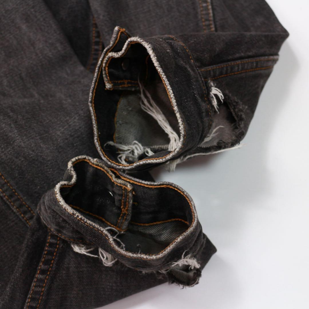 90’s Levi’s 70507-4878 先染め ブラックデニムジャケット