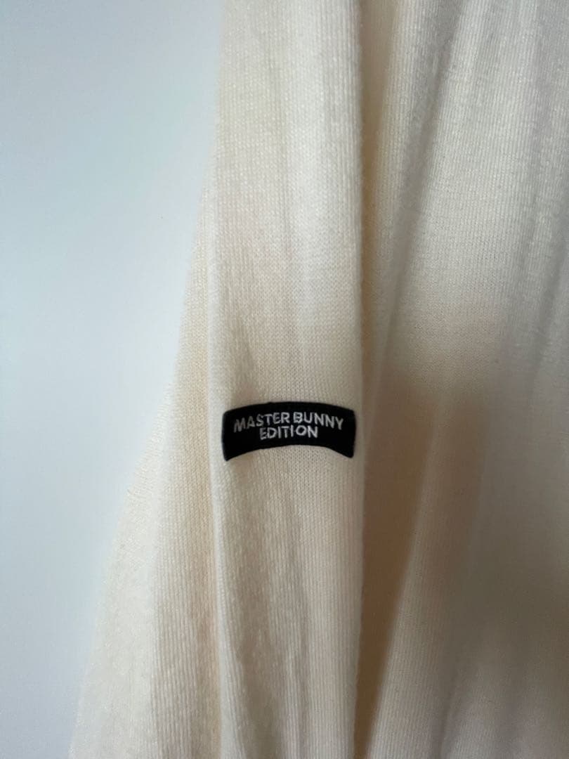 MASTER BUNNY EDITION セーター アイボリー