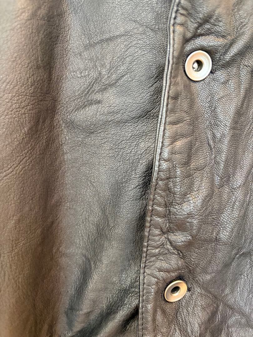 未使用　relume レザー　カバーオール　革ジャン ジャーナルスタンダード　l