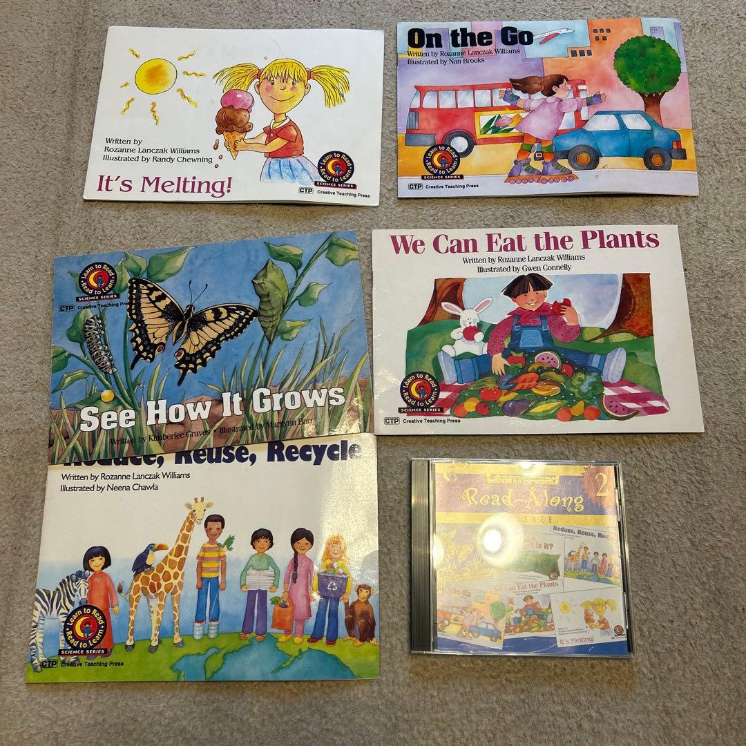 ＣＴＰ 旧版 Learn to Read Level 1〜3他　計84冊CD付