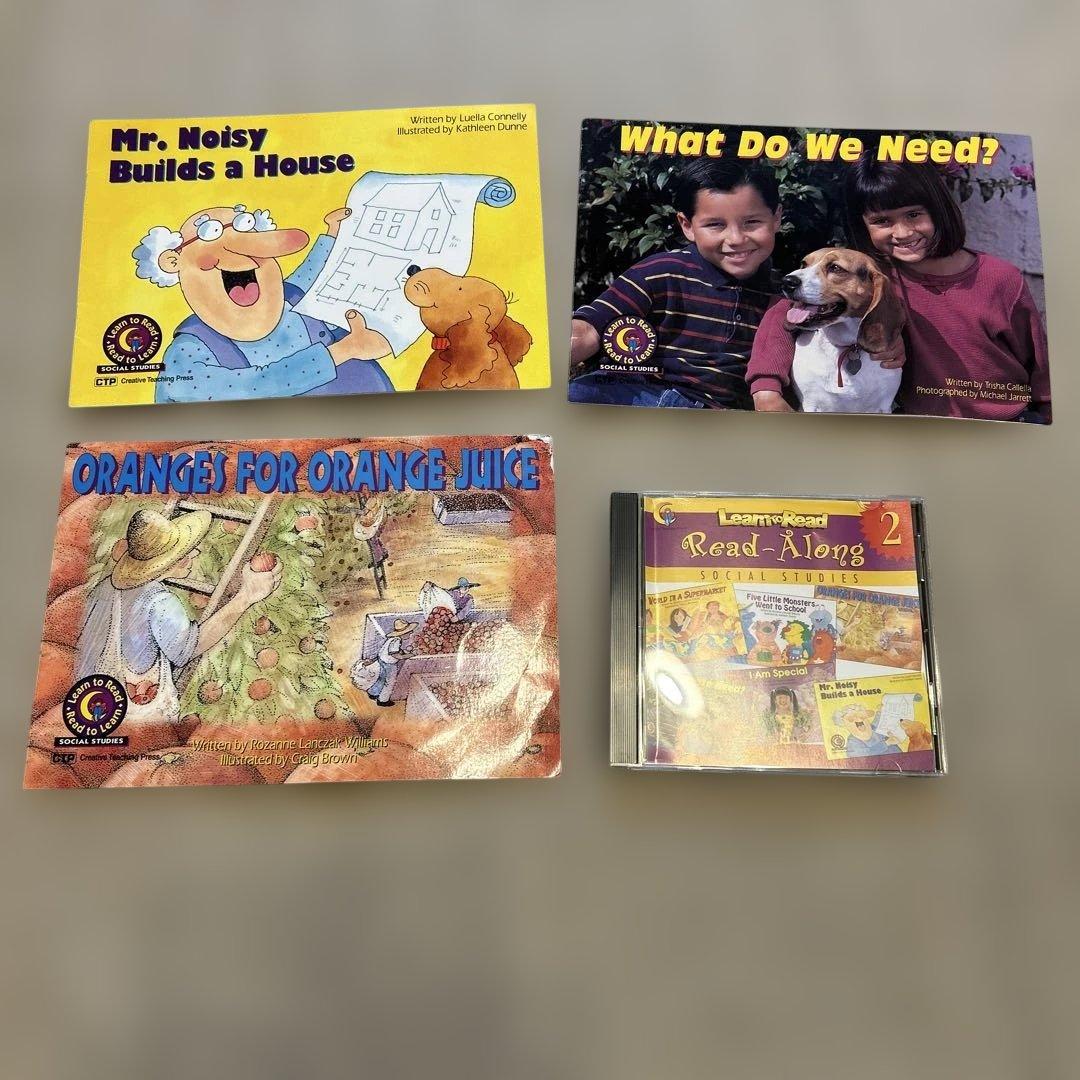 ＣＴＰ 旧版 Learn to Read Level 1〜3他　計84冊CD付