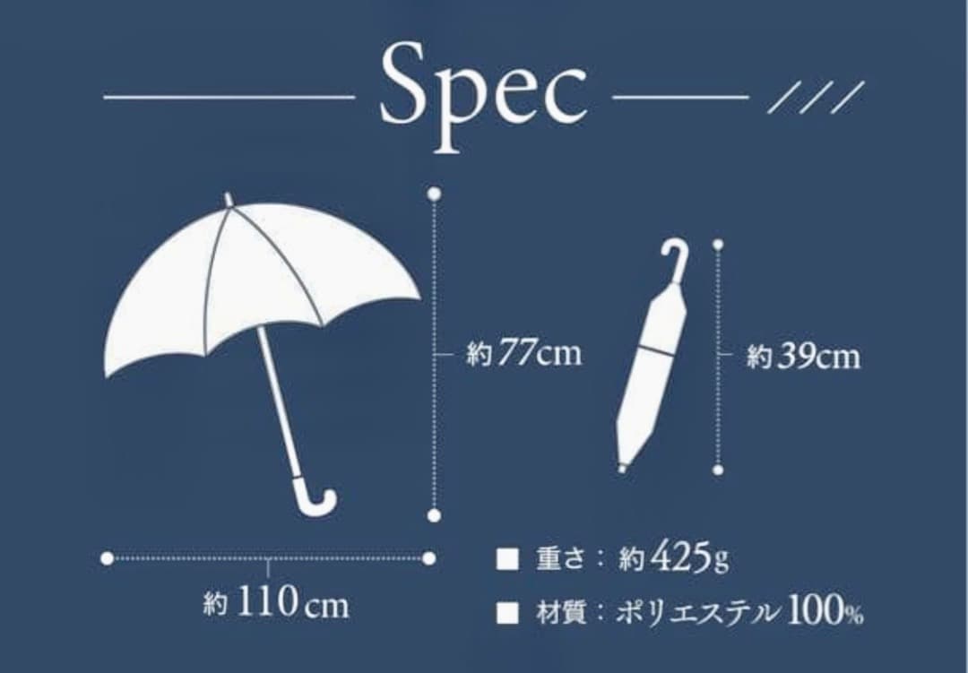 ネイビー 晴雨兼用 日傘 しいちゃん 成瀬愛里