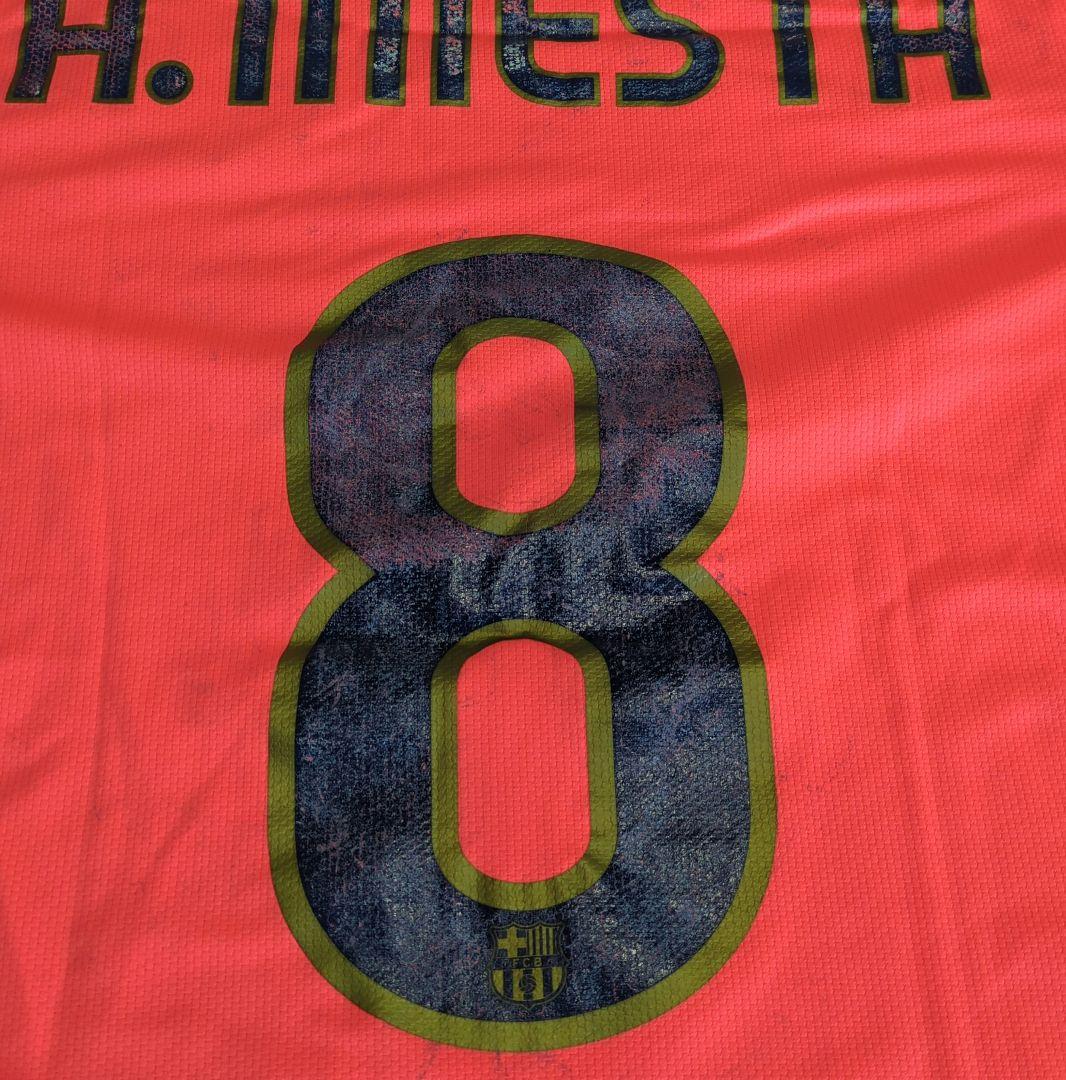 FC Barcelona イニエスタ 8 長袖ユニフォーム１週間限定出品！