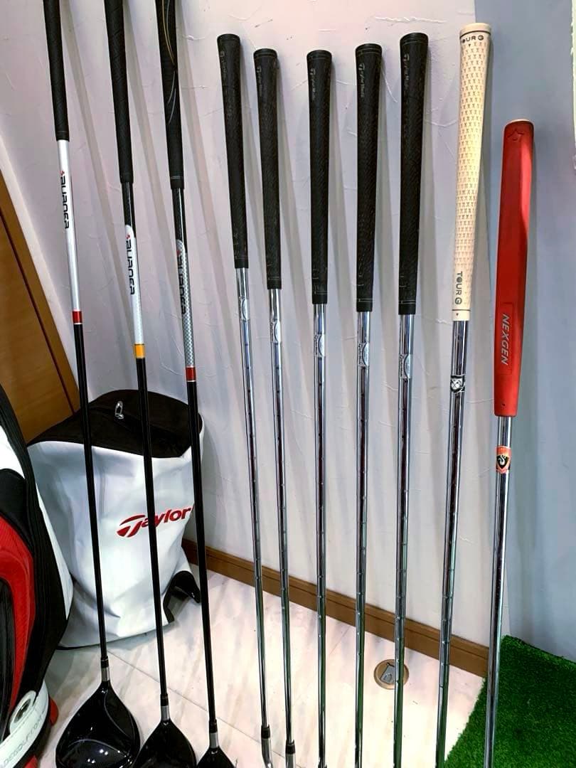 豪華　左　レフティ　テーラーメイド　ゴルフクラブ 本格フルセット　優しい