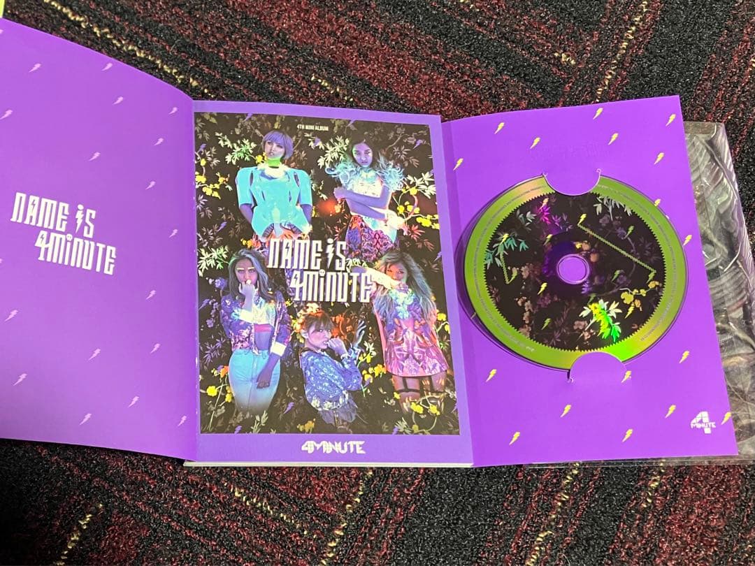 4minute 韓国盤アルバム5枚 日本盤シングル2枚