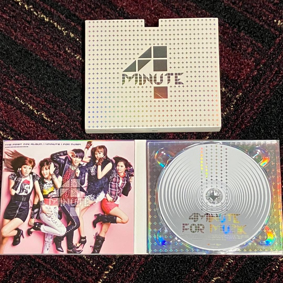 4minute 韓国盤アルバム5枚 日本盤シングル2枚
