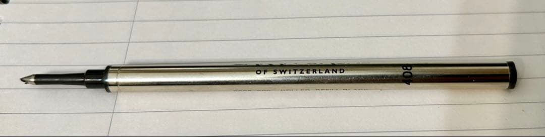 カランダッシュ エクリドール シェブロン シルバー ローラーボール