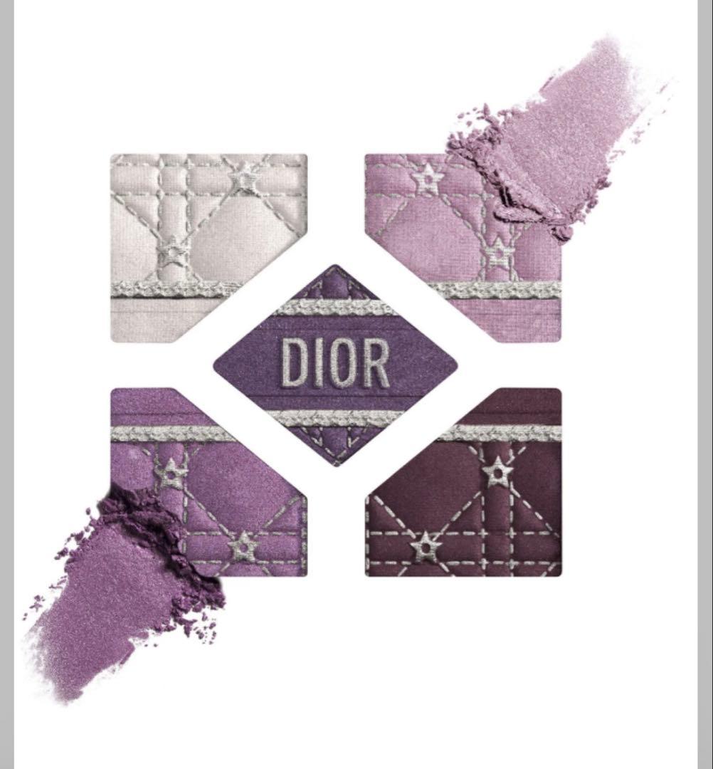 『ディオール』サンク アイシャドウ 2025 ホリデー限定品 プラムパレード