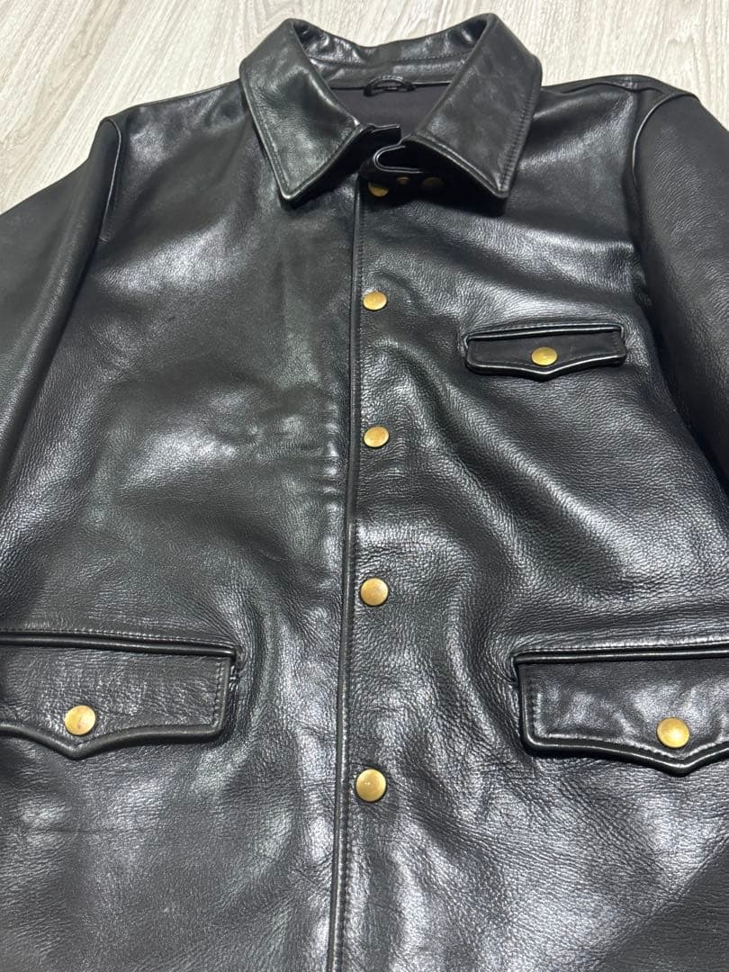 本革　カーコート　Lサイズ