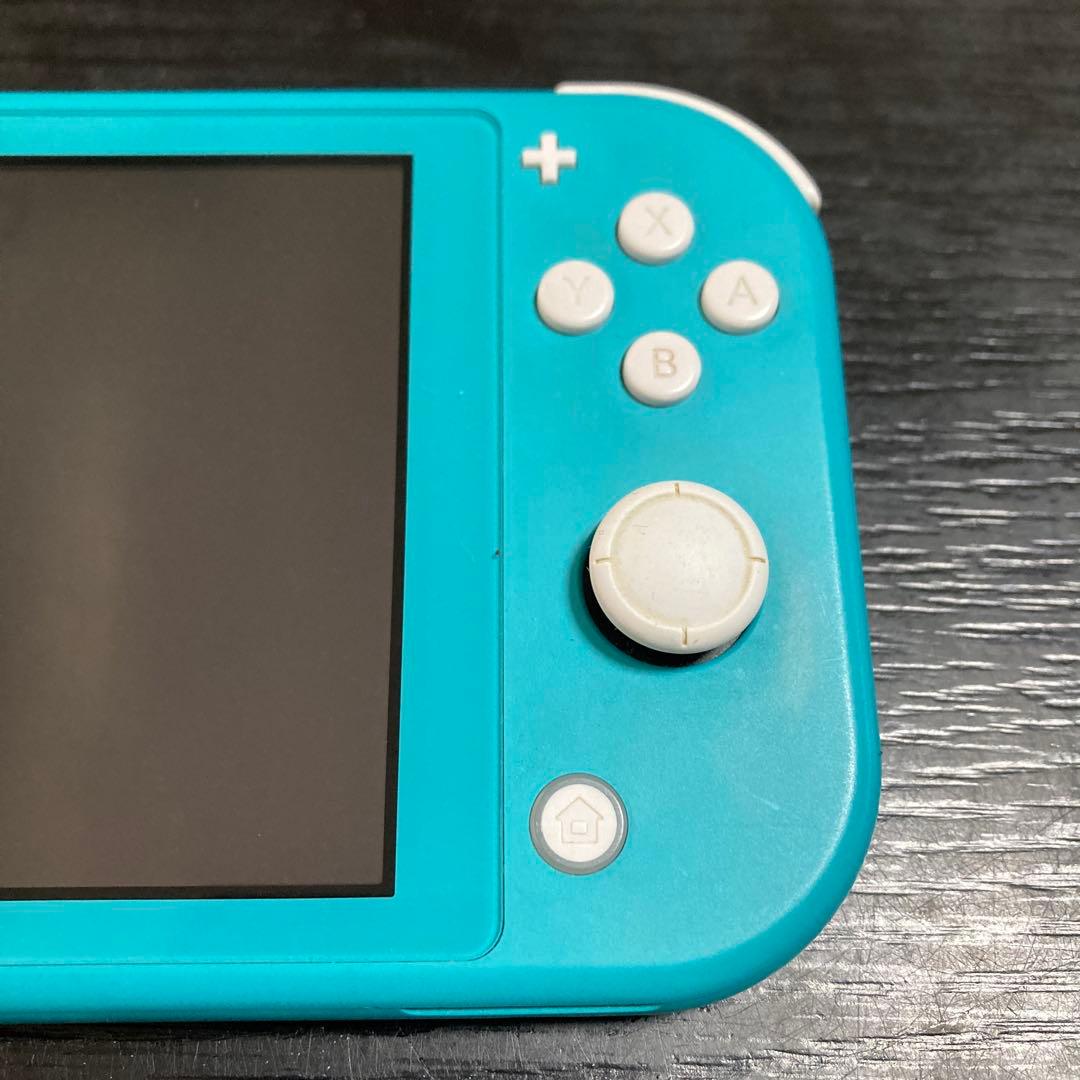 F*ク様 ジャンク品★Nintendo SwitchLite 本体★ターコイズ