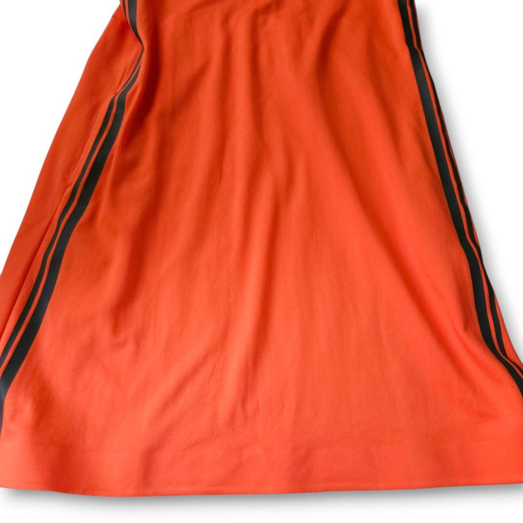 パーリーゲイツ 半袖ワンピース ハーフジップ Mサイズ相当 デカロゴ 極美品