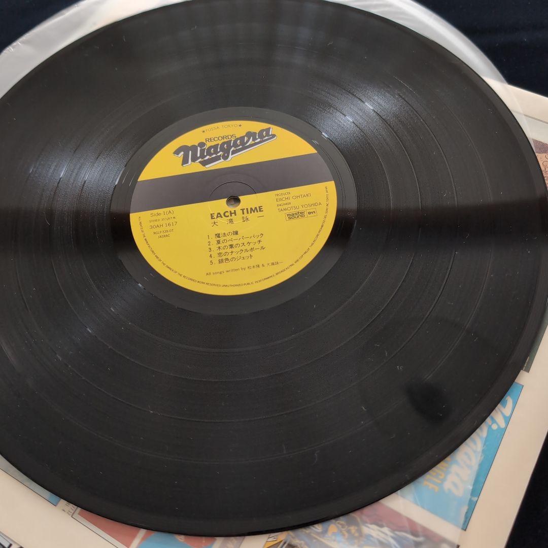 大滝詠一 / イーチ・タイム　EACH TIME / 国内盤 LP レコード