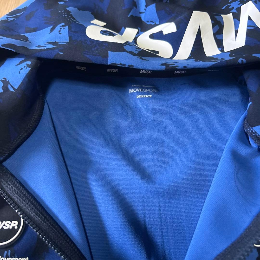 DESCENTEスウェットジャケット S.F.TECH フルZIPフーディー