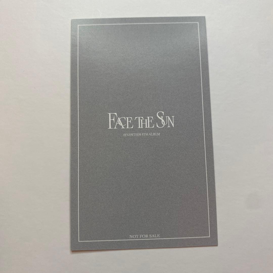 ジョンハン トレカ Face the sun ラキドロ