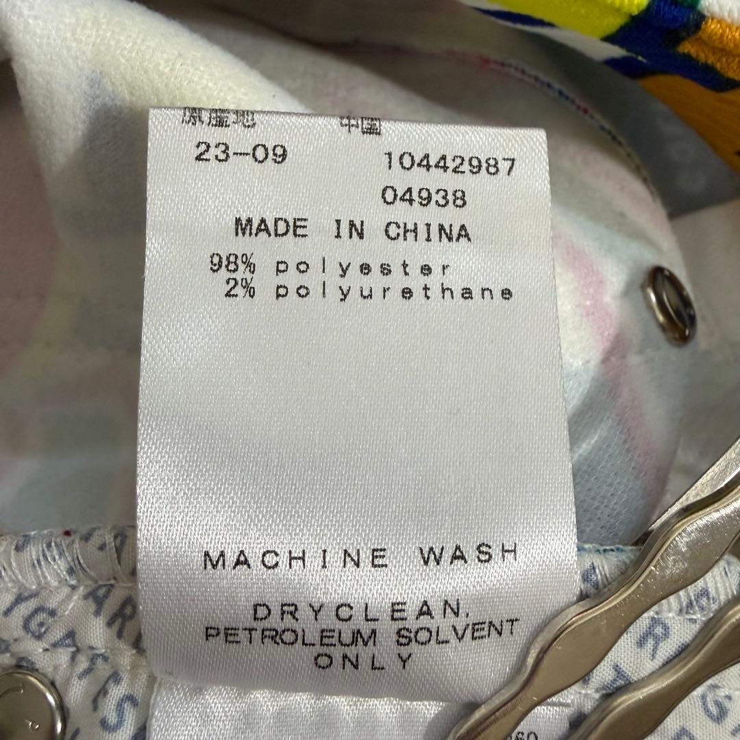 未使用級 パーリーゲイツ 2024年 ストレッチパンツ ニコちゃん ロゴボタン