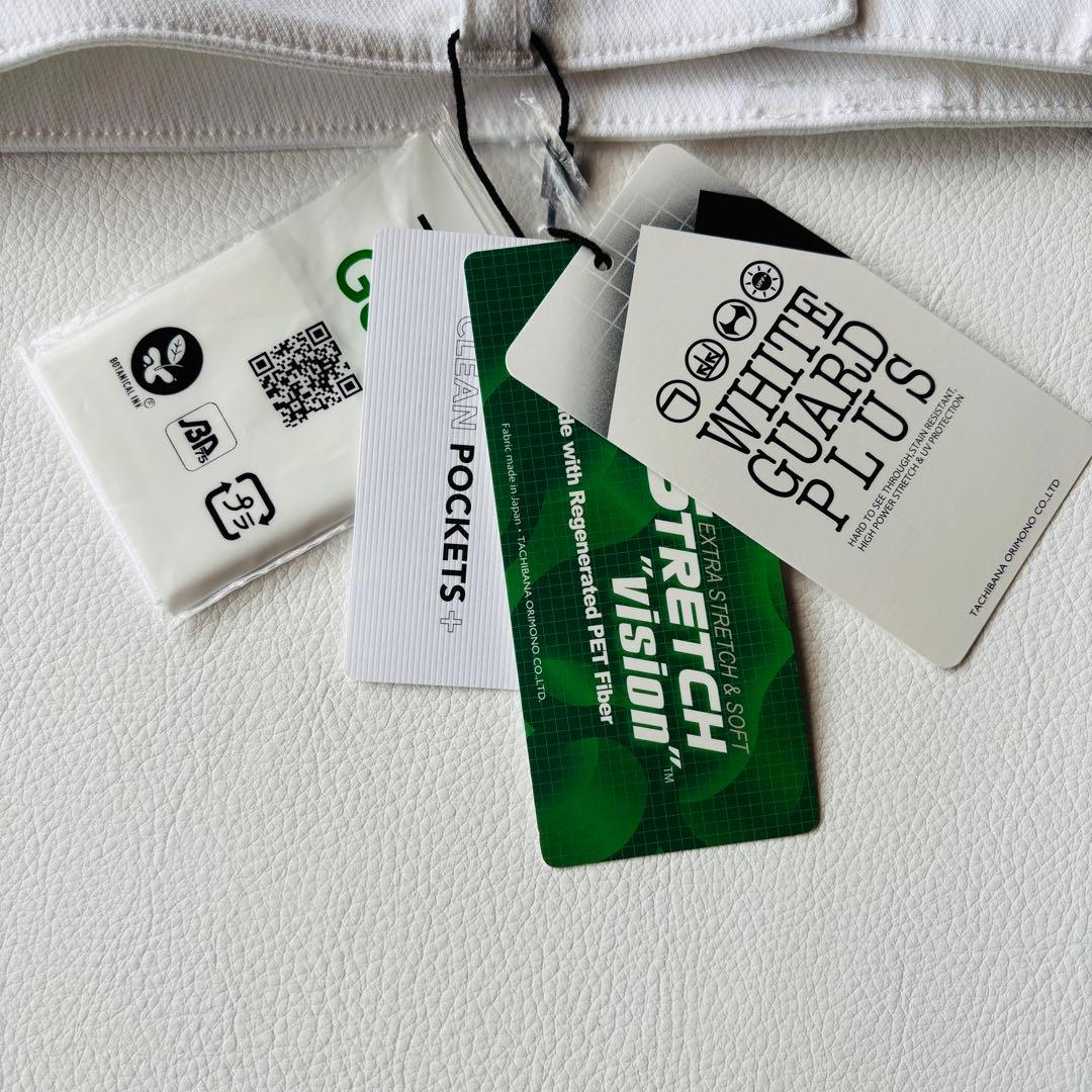 新品未使用✨PEARLY GATES パンツ　ホワイトM 定価2.9万