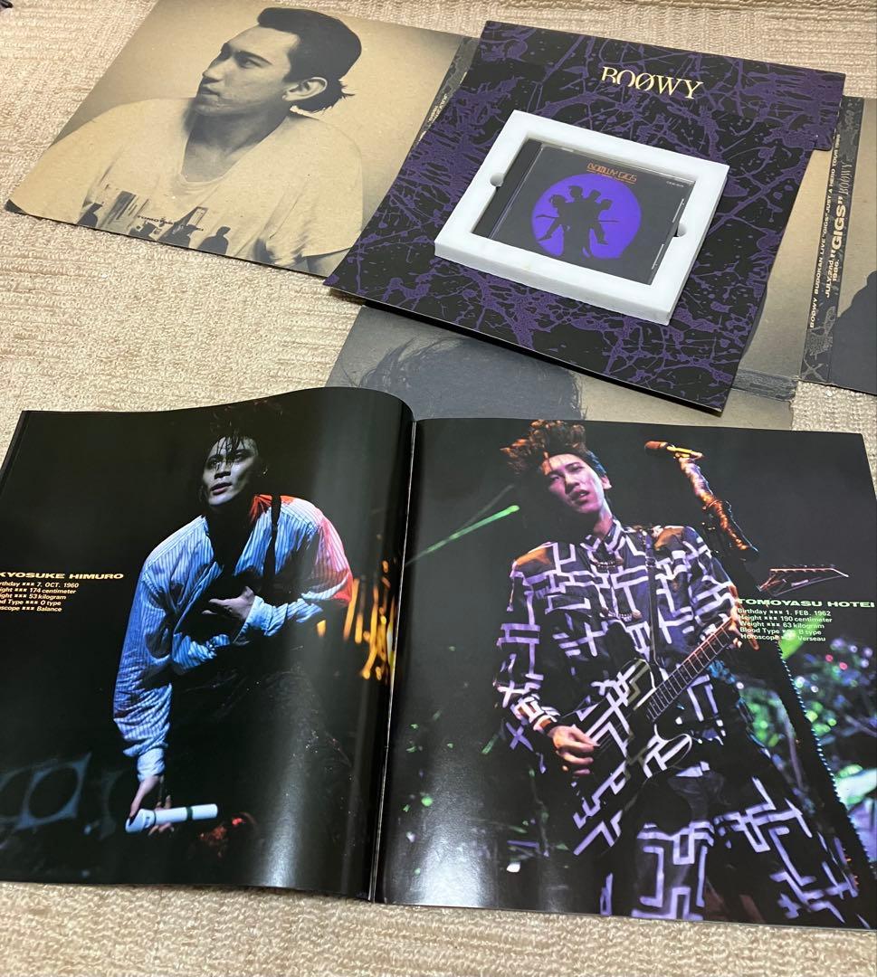 CD BOOWY GIGS BOX 限定 JUST A HERO 1986 氷室