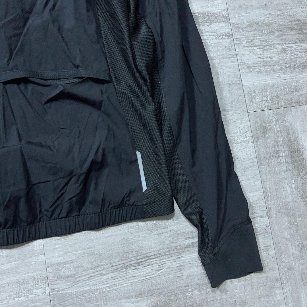 美品 KAPELMUUR カペルミュール ストレッチスリムウインドブレーカー 黒