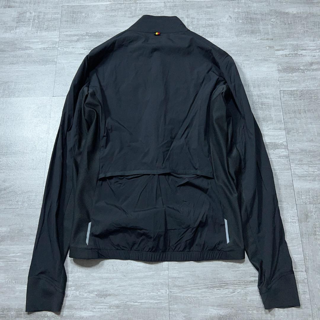 美品 KAPELMUUR カペルミュール ストレッチスリムウインドブレーカー 黒