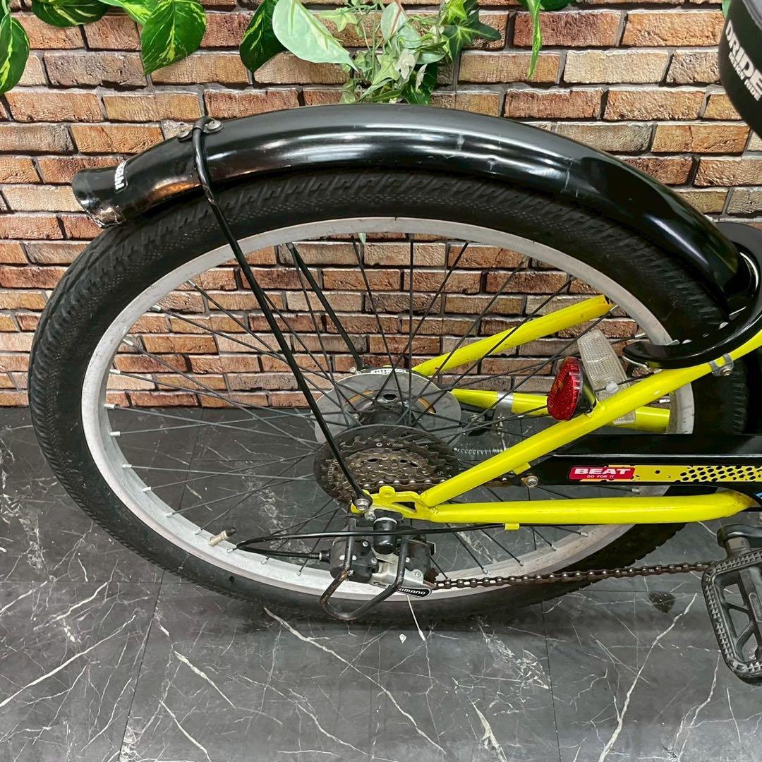 【119】子供用自転車 子供車 DRIDE イエロー 24×1.95インチ