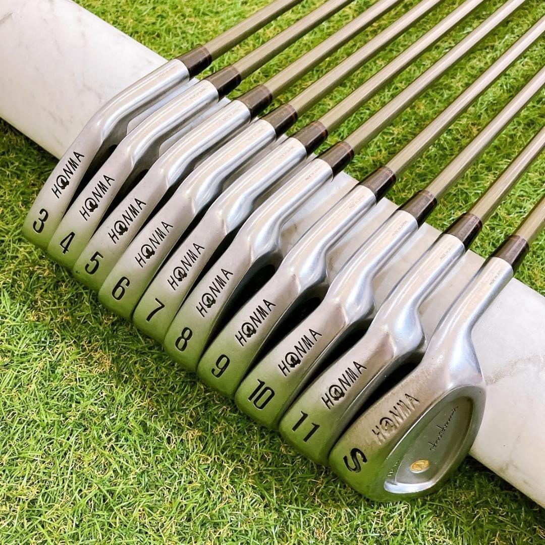 HONMA LB-606 4S ホンマ メンズアイアン 10本 金七宝 星4