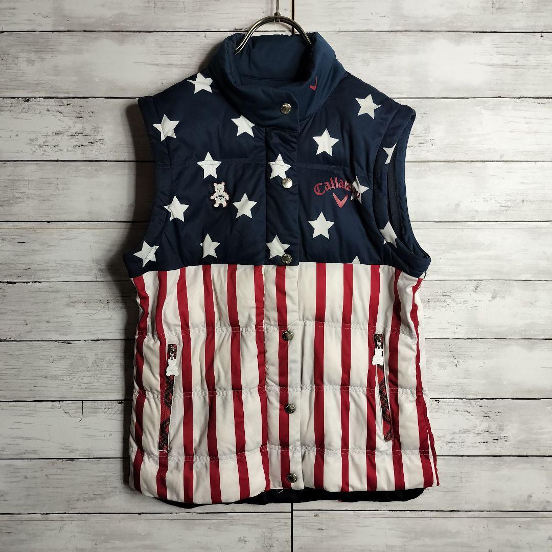 キャロウェイゴルフ callaway 2wayダウンジャケット ベスト 中綿入り