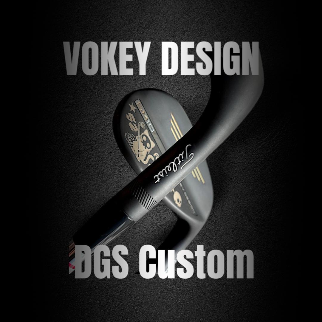 タイトリスト SM10ジェットブラック★スカルキャット カスタム 52＆58