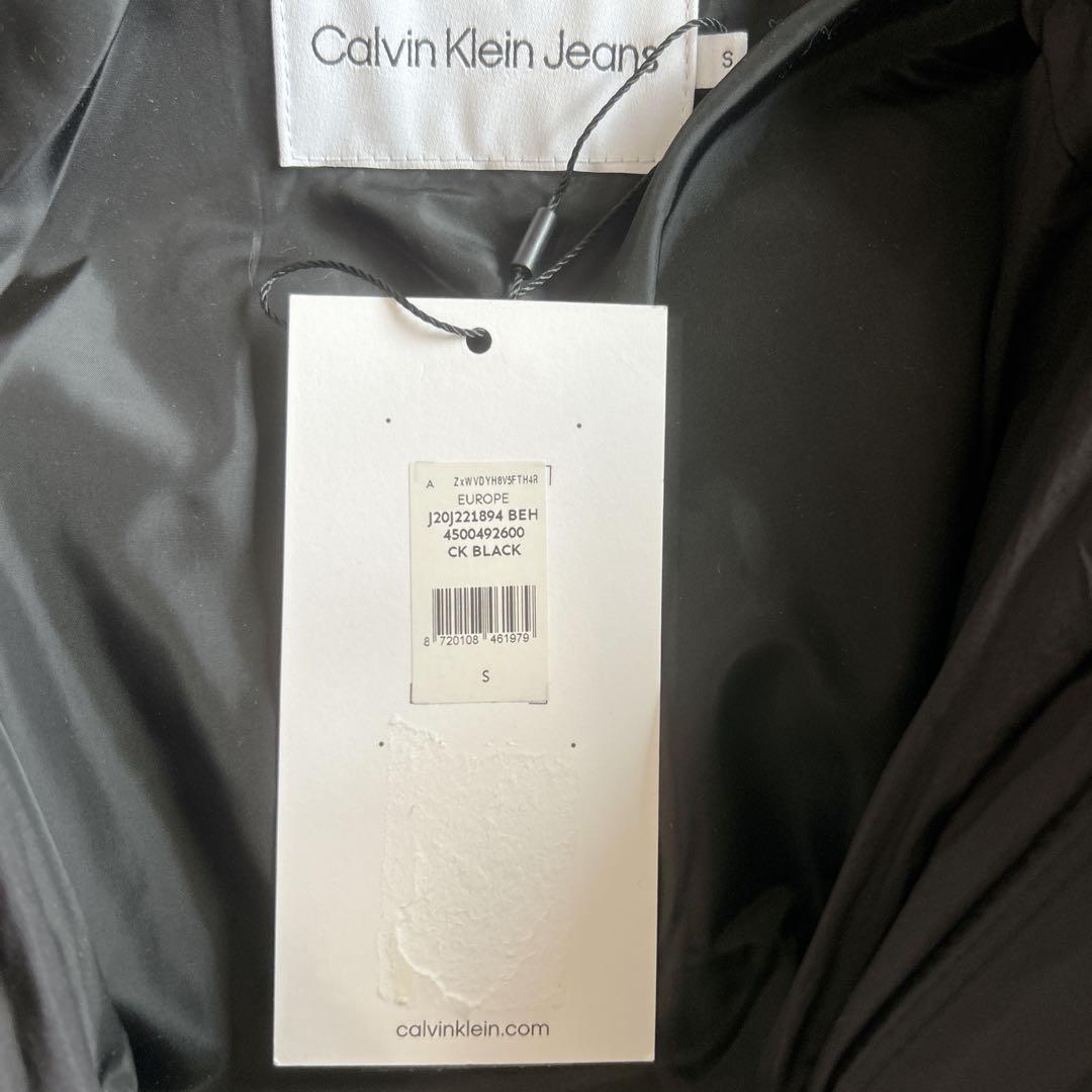 新品未使用  JEANSダウンジャケット ロゴベルトs