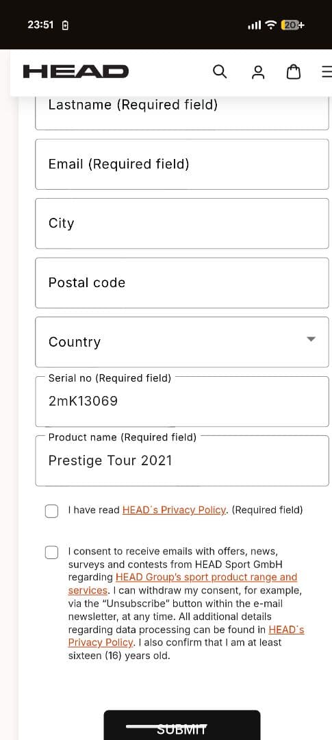 HEAD　プレステージTOUR