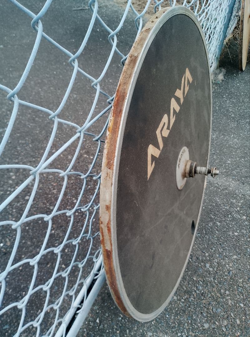 ARAYA DISC WHEEL チューブラー エンド幅 約135mm