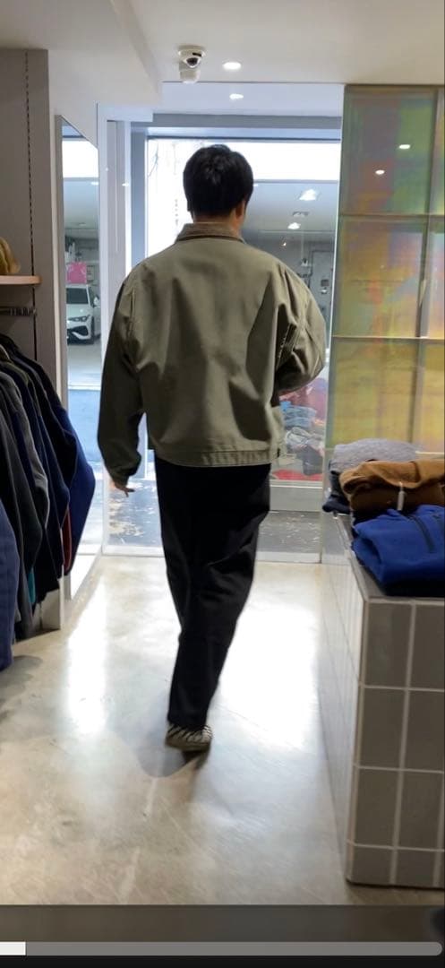 Carhartt デトロイトジャケット　モスグリーン　j76mos