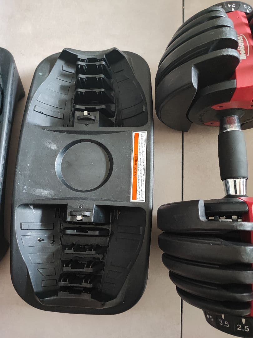 Motions　ダイヤル式可変式　ダンベル 2.5Kg〜24Kg ①