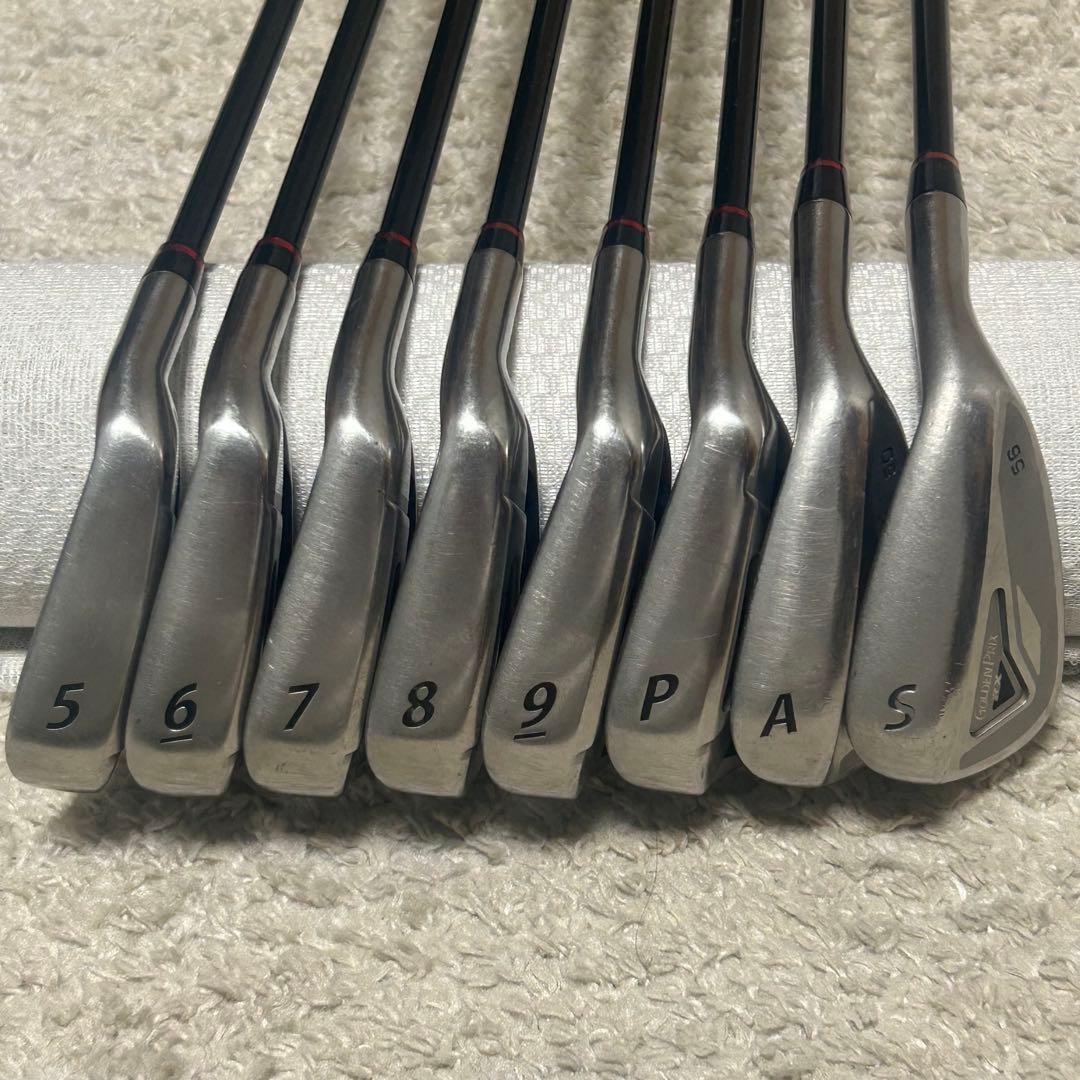 ツルヤゴルフ　GOLDEN PRIX RX 8本　アイアンセット　フレックスS