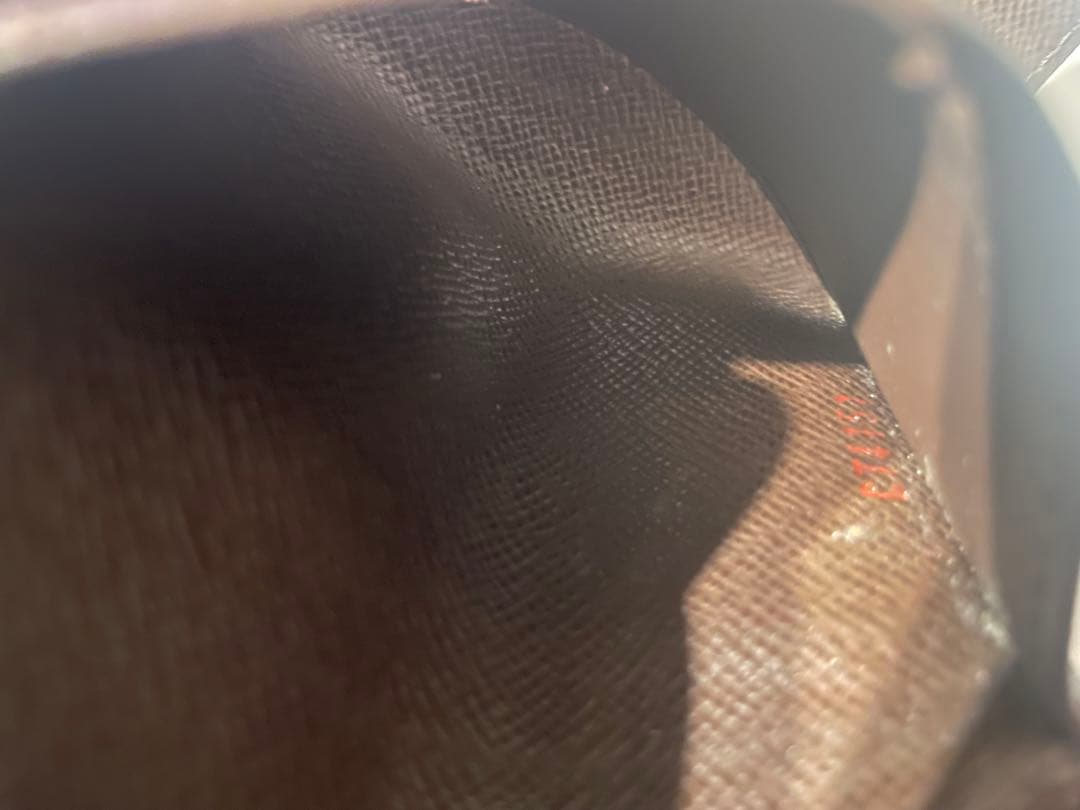 【美品】ルイヴィトン　ダミエ　キーケース6連ミュルティクレ　ダミエ・エベヌ