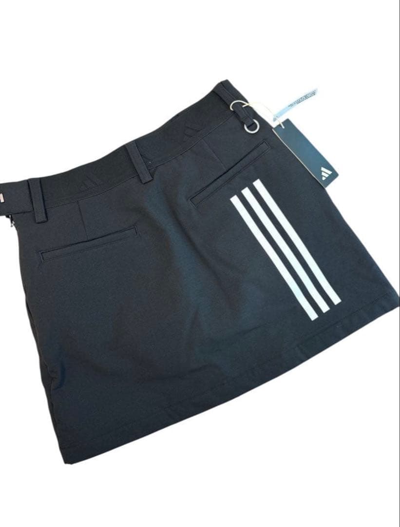 新品アディダスゴルフ セットアップ ハーフジップシャツ＆裏起毛スカート S