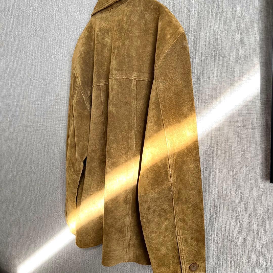 vintage St.John's Bay スウェードジャケット キャメル 古着