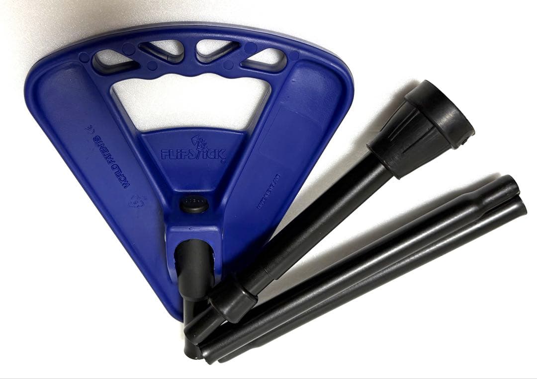 【美品】◼︎FLiPS SiCK◼︎万博の待ち時間に如何★3段式折り畳み1本脚★