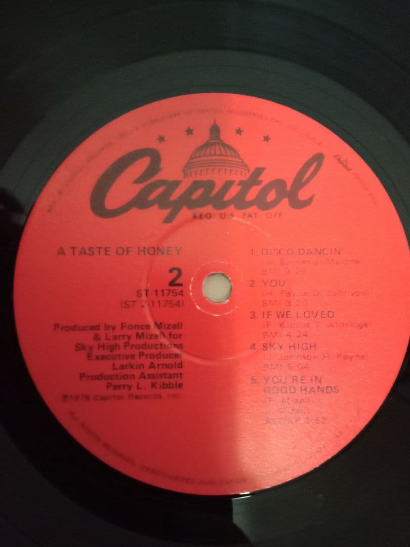 A Taste Of Honey　フリーソウル　レアグルーヴ　ディスコ　FUNK