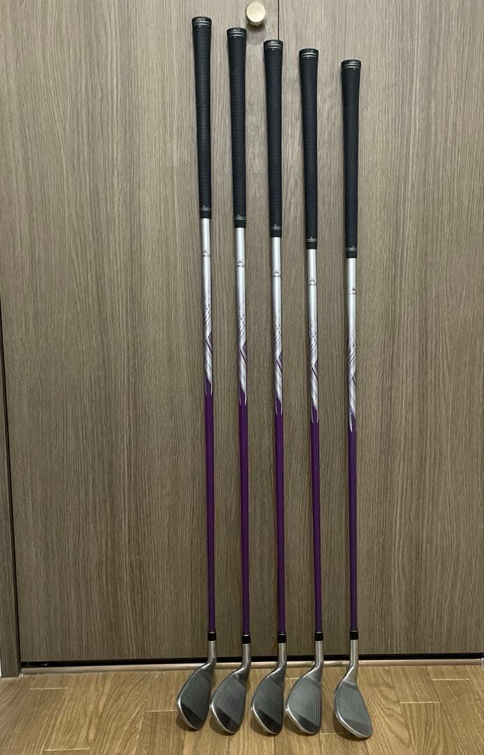 ツルヤゴルフ AXEL BLレディース アイアンセット L アクセル 5本