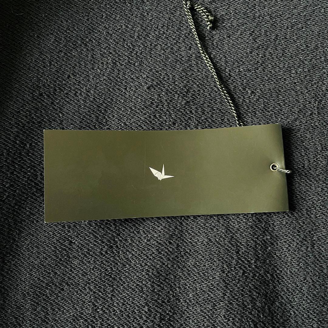 【タグ付き！】1piu1uguale3　ライダーススウェット　ダブルジップ　黒