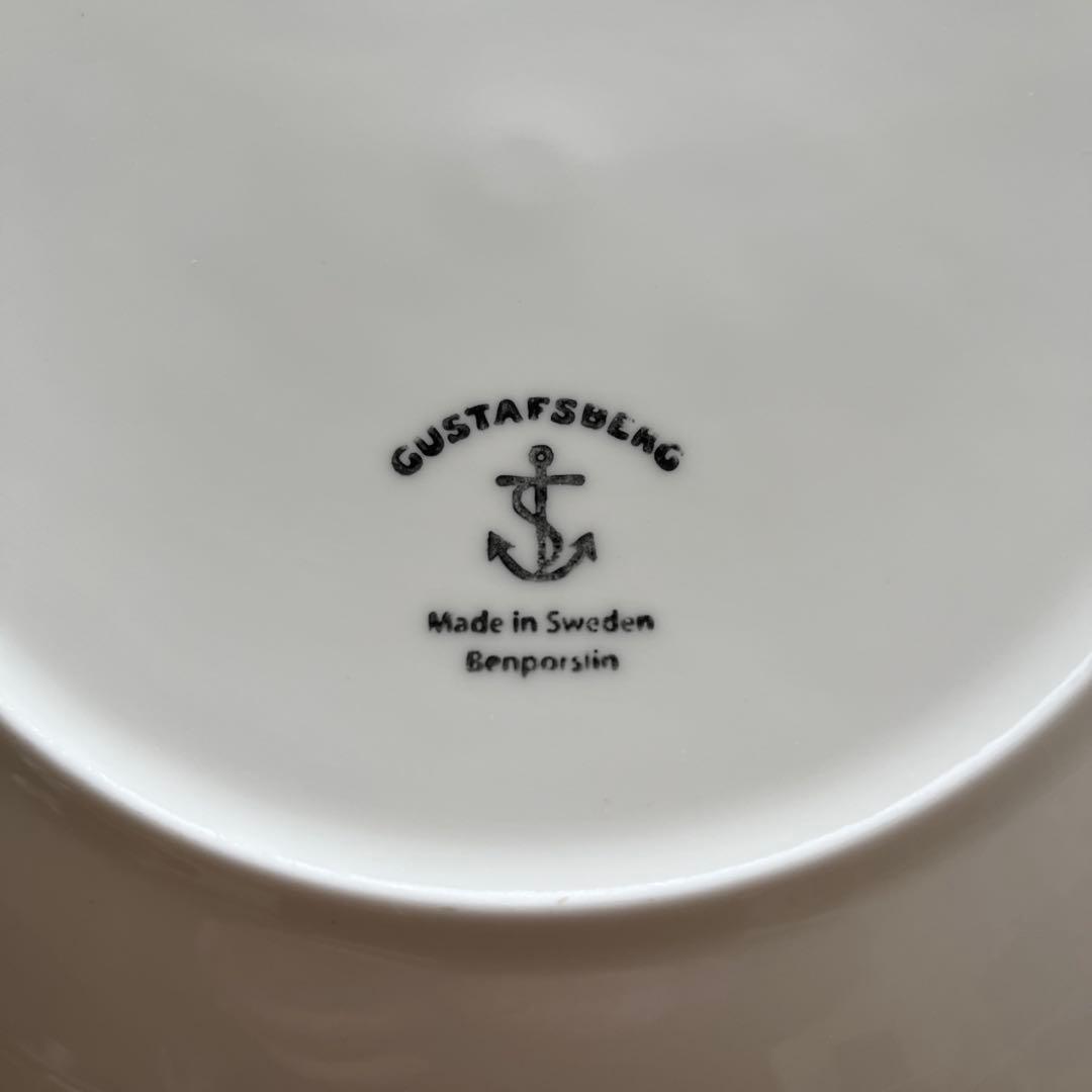 復刻版　ベルサ 22cm皿 プレート グスタフスベリ