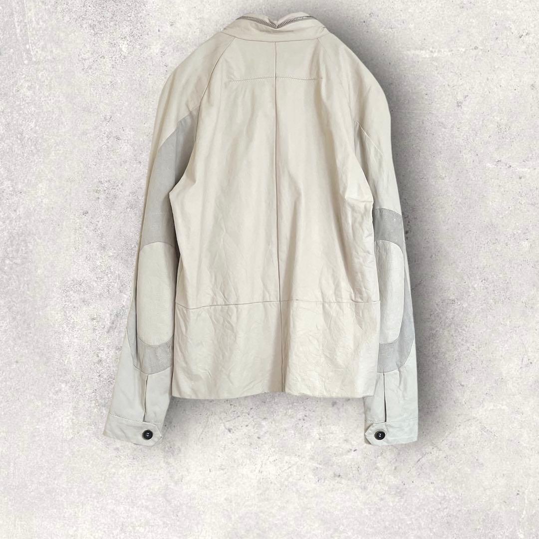 【希少】ディーゼルブラックゴールド　ライダースジャケット　本革　イタリア製　M